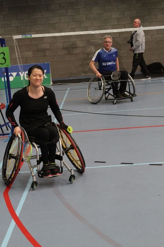 Belgische Kampioenschappen G-badminton Herne 2017