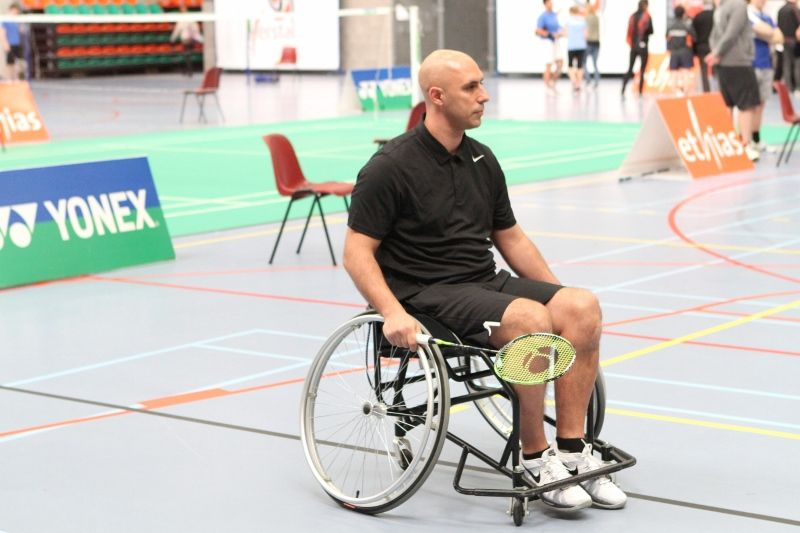 Belgische Kampioenschappen G-badminton Herne 2017