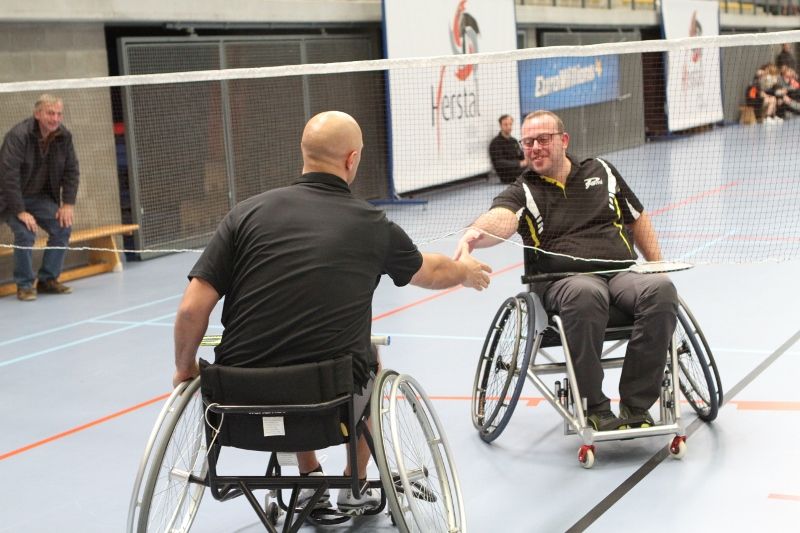 Belgische Kampioenschappen G-badminton Herne 2017