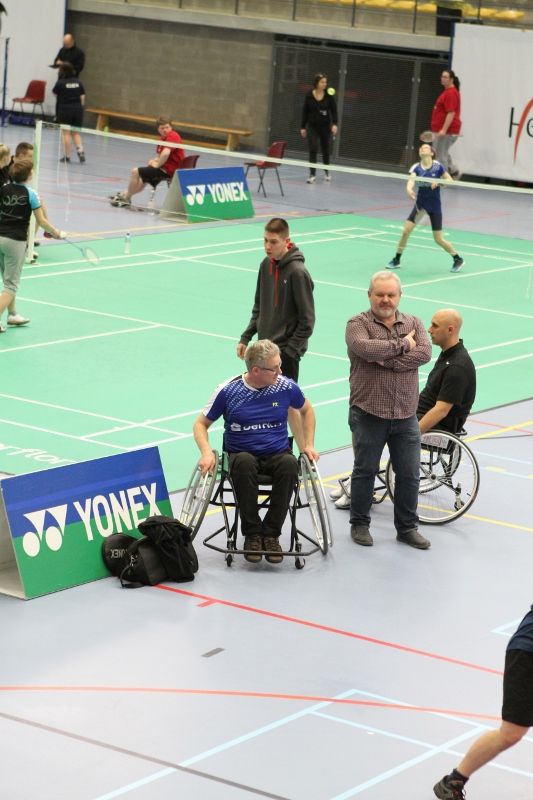 Belgische Kampioenschappen G-badminton Herne 2017