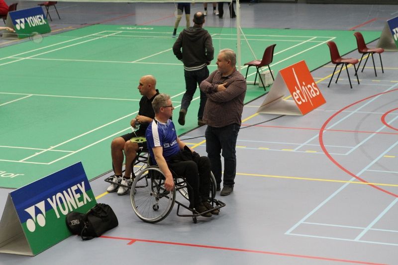 Belgische Kampioenschappen G-badminton Herne 2017