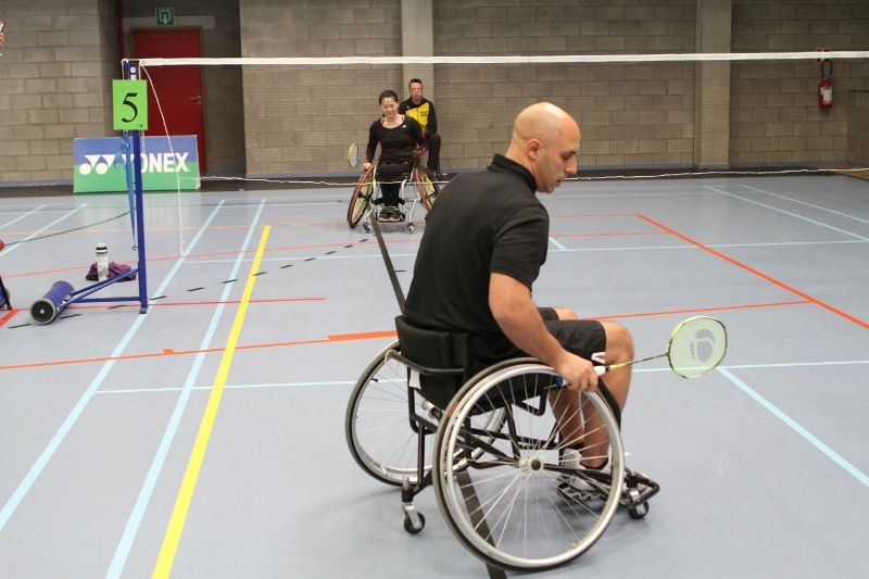 Belgische Kampioenschappen G-badminton Herne 2017