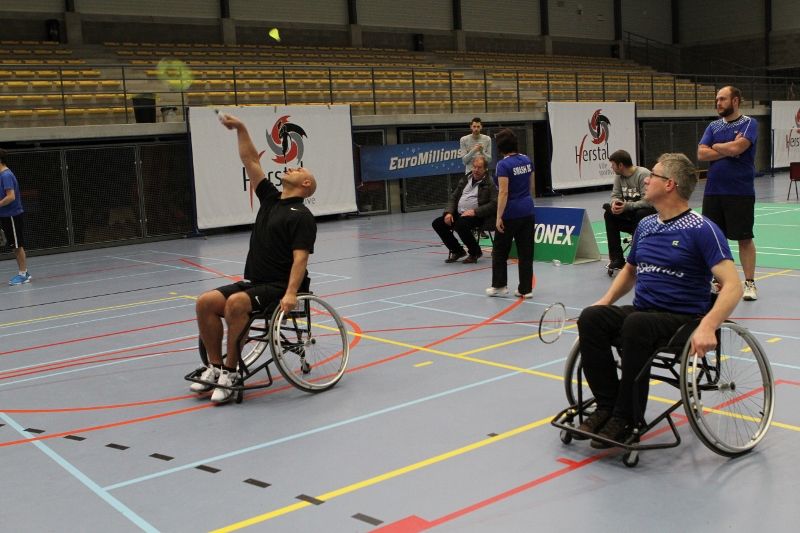Belgische Kampioenschappen G-badminton Herne 2017