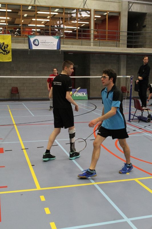 Belgische Kampioenschappen G-badminton Herne 2017