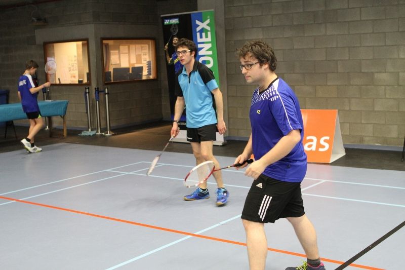 Belgische Kampioenschappen G-badminton Herne 2017
