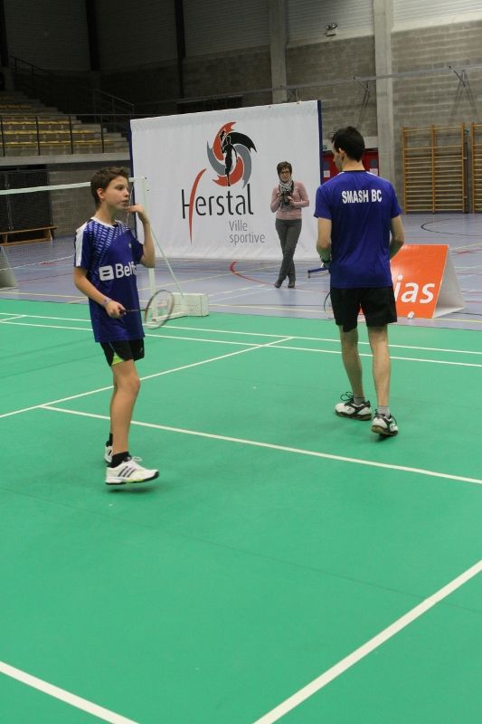 Belgische Kampioenschappen G-badminton Herne 2017