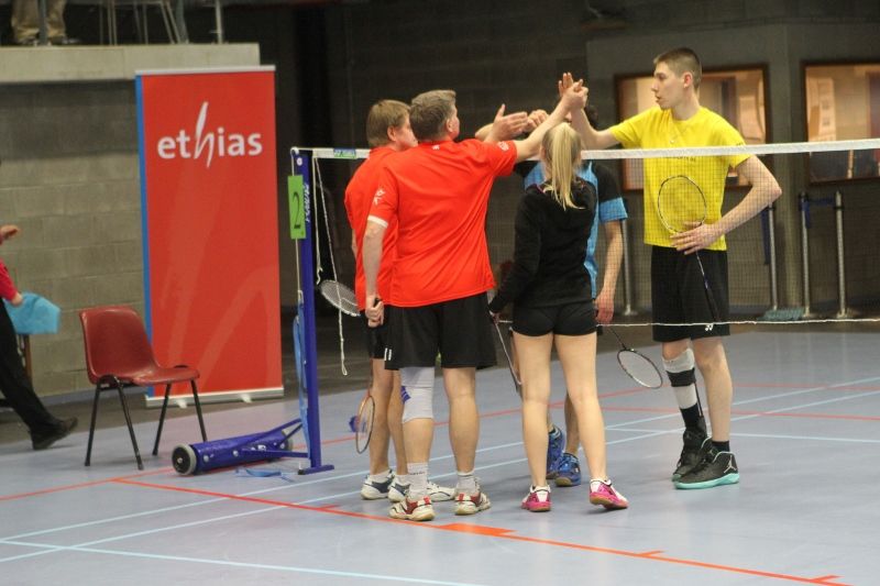 Belgische Kampioenschappen G-badminton Herne 2017