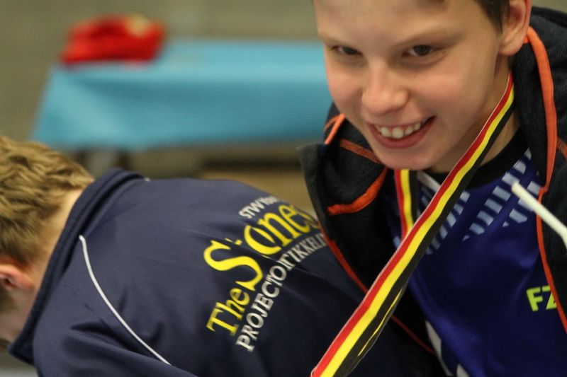 Belgische Kampioenschappen G-badminton Herne 2017