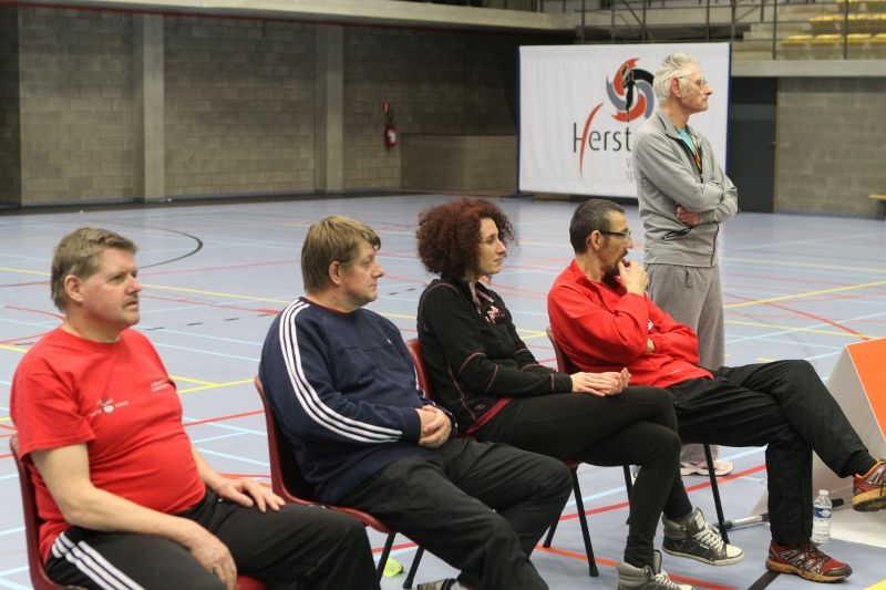 Belgische Kampioenschappen G-badminton Herne 2017