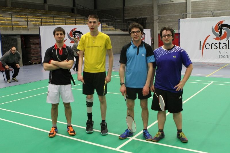 Belgische Kampioenschappen G-badminton Herne 2017
