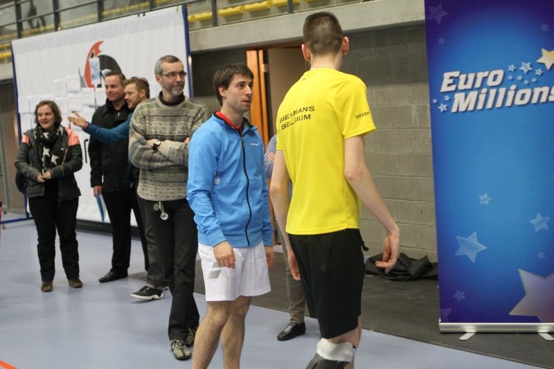 Belgische Kampioenschappen G-badminton Herne 2017