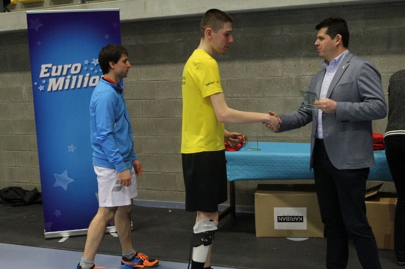 Belgische Kampioenschappen G-badminton Herne 2017