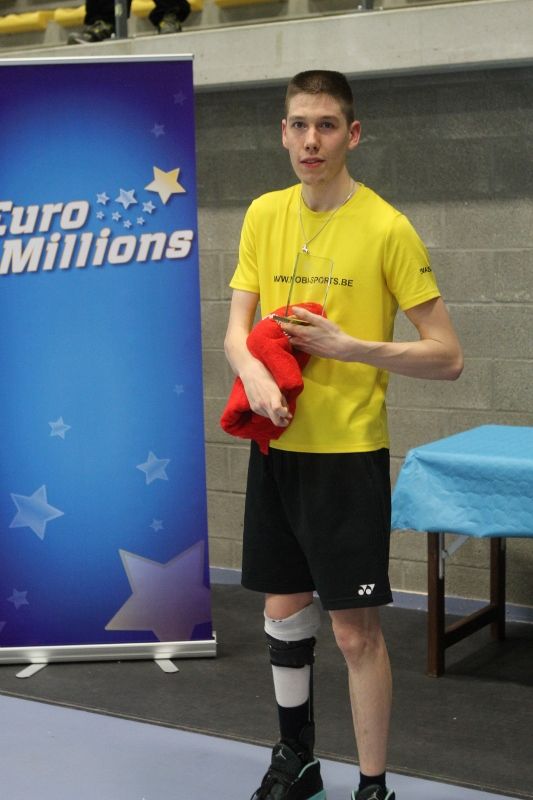 Belgische Kampioenschappen G-badminton Herne 2017