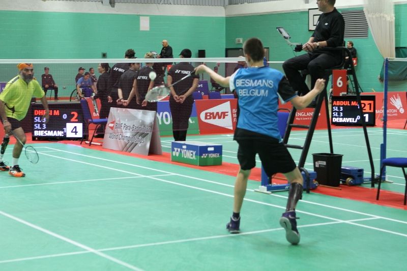 Wereldkampioenschap parabadminton in Engeland – 2015