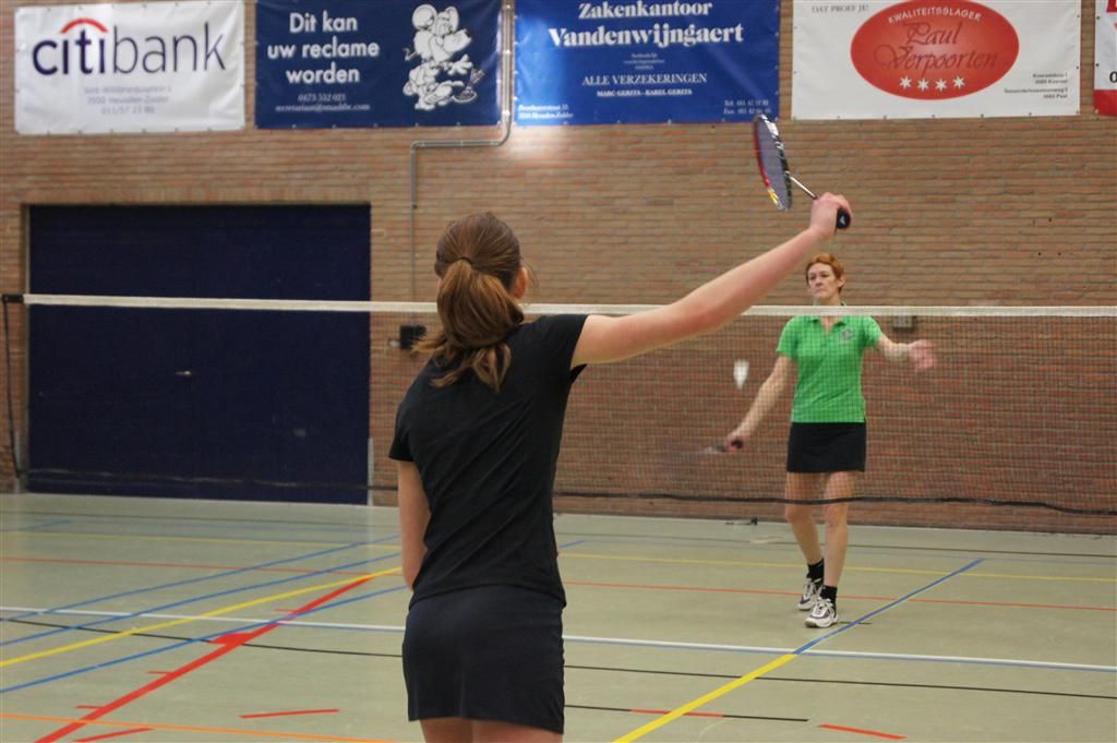 Eerste competitiewedstrijd dubbel – 2011